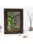 Gift Green Plant Tasarımlı Dekoratif Doğal Masif Ahşap Çerçeve 15 x 20 Cm-4 2