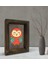 Gift Baykuş Tasarımlı Dekoratif Doğal Masif Ahşap Çerçeve 15 x 20 Cm-2 1