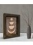 Gift Ay Tasarımlı Dekoratif Doğal Masif Ahşap Çerçeve 15 x 20 Cm-2 1