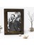 Gift Atatürk Tasarımlı Dekoratif Doğal Masif Ahşap Çerçeve 15 x 20 Cm-29 2