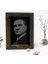 Gift Atatürk Tasarımlı Dekoratif Doğal Masif Ahşap Çerçeve 15 x 20 Cm-11 2