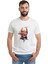 Breaking Bad Baskılı Beyaz Erkek Örme Tshirt 1