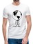 Silhouette Atlas Greek Mythology Erkek Beyaz Tshirt 1