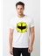 Zagor Patrick Wilding Baskılı Beyaz Erkek Örme Tshirt 1