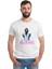 Jeanie Kim Jennie Kim Blackpınk K Baskılı Beyaz Erkek Örme Tshirt 1