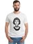 Sevginin Gücü Mathilda & Leon The Baskılı Beyaz Erkek Örme Tshirt 1
