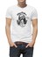 Motorhead Diöspadre Baskılı Beyaz Erkek Örme Tshirt 1