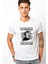 Peaky Blinders Tommy Shelby On A Baskılı Beyaz Erkek Örme Tshirt 1