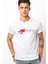 Thundercats Font Baskılı Beyaz Erkek Örme Tshirt 1