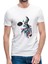 Joker Why So Serious Baskılı Beyaz Erkek Örme Tshirt 1