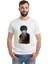 Anime Tokyo Ghoul Anteiku Joker Baskılı Beyaz Erkek Örme Tshirt 1
