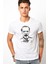 Charles Bukowski Erkek Beyaz Tshirt 1