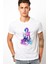 Anime Attack On Titan Baskılı Beyaz Erkek Örme Tshirt 1