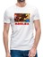 Roblox Baskılı Beyaz Erkek Örme Tshirt 1