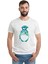 My Neighbor Komşum Totoro Baskılı Beyaz Erkek Örme Tshirt 1
