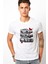 Nissan Skyline R34 Gtr Toyota Supra Baskılı Beyaz Erkek Örme Tshirt 1