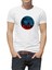 Stranger Things The Upside Down Biker Baskılı Beyaz Erkek Örme Tshirt 1