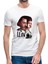 Mathilda & Leon Sevginin Gücü The Baskılı Beyaz Erkek Örme Tshirt 1