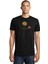 Astronaut Stay On Moon Rockect Uzay Baskılı Siyah Erkek Örme Tshirt 1