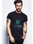 Breaking Bad Say My Name Baskılı Siyah Erkek Örme Tshirt 1