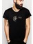 Kurt Cobain Baskılı Siyah Erkek Örme Tshirt 1