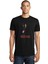 Iron Man Baskılı Siyah Erkek Örme Tshirt 1