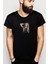 Shakira Queen Baskılı Siyah Erkek Örme Tshirt 1