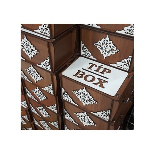 Show Bazaar Tip Box Ahşap Kumbara Tipbox Kilitli Bahşiş Fiyatı