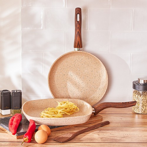 Karaca Forest Bio Granit Grill Tava Set Karaca Forest Bio Granit Grill Tava Set