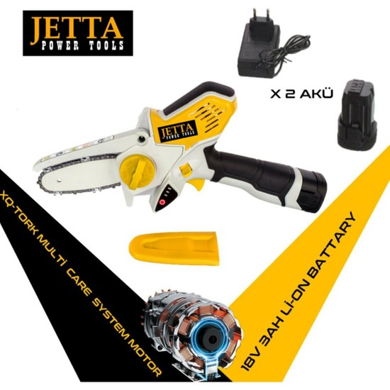 Jetta Power Tools Akülü Bıçkı Ağaç Kesme Dal Kesme Makinası