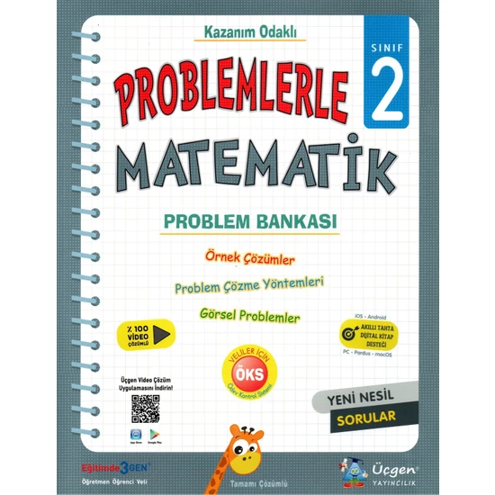 Üçgen Yayıncılık 2. Sınıf Problemlerle Matematik Problem Bankası
