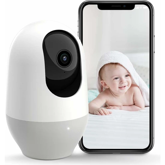 Nooie Kamera ve Ses ile Bebek Monitörü 1080P
