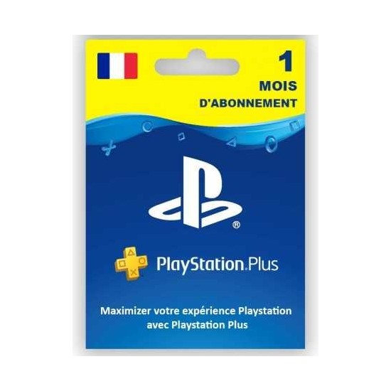 Playstation Plus Card 1 Aylık Üyelik Kodu (FR) PSN Key France