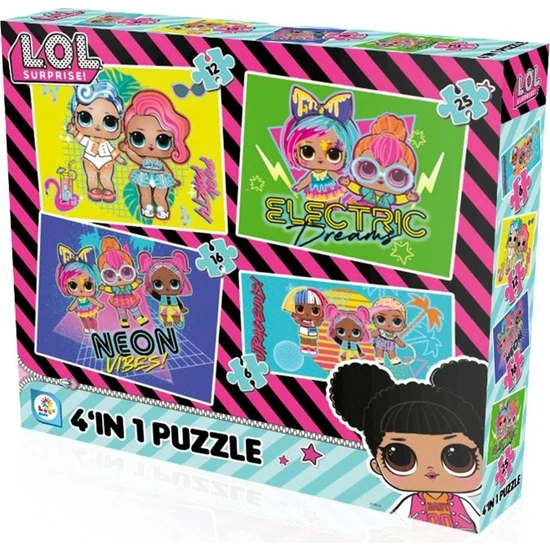 Lol L.o.l Puzzle 4in1 LOL7627