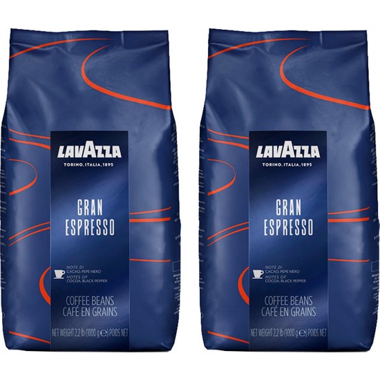 Lavazza Gran Espresso Çekirdek Kahve 1 Kgx2 Adet
