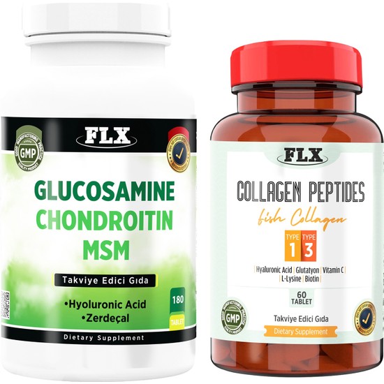 Flx Glucosamine Chondroitin Msm 180 Tablet & Collagen Fiyatı