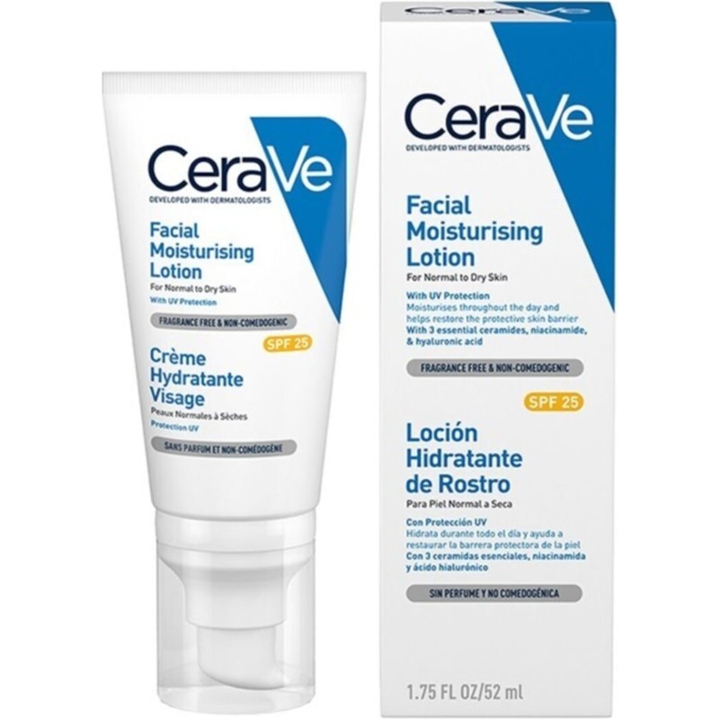 CeraVe Facial Moisturising Lotion Normal & Kuruya Dönük Ciltler Için SPF25 52 ml