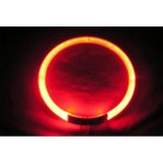 Blueoto Tofaş Farına Uyumlu 125 mm Kırmızı Power LED Angel Far Angel Eye Far Halkası 2 Adet