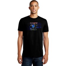 Qivi Megadeth The Final Frontier Baskılı Siyah Erkek Örme Tshirt