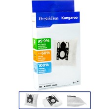 Pro Fresh & Clean Arçelik S 4122 Kanguru Uyumlu 6'lı Bez Toz Torbası