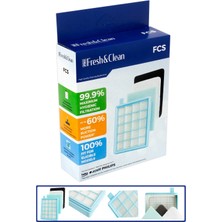 Pro Fresh & Clean Philips Fc 8633/01 Powerpro Active Uyumlu Hepa Filtre Seti