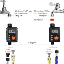 Fairy Kkmoon Elektronik Sulama Regülatörü Büyük LCD Ekranlı(Yurt Dışından)