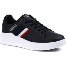 U.S. Polo Assn. Camel 1pr Siyah Erkek Sneaker Ayakkabı