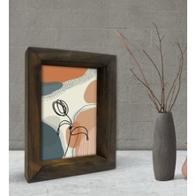 Bk Gift Dekoratif Doğal Masif Ahşap Çerçeve 15 x 20 cm-16