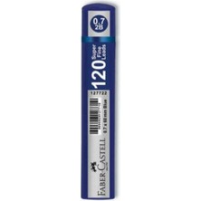 Faber-Castell Grip Mın 0.7 2b 60 mm 120'LI Mavı Tüp Uç 12 Adet  1 Paket 12 Adet