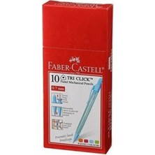Faber-Castell Versatil Kalem Trı Clıck 0.7 mm Karışık Renk - 1 Paket - Paket İçeriği 10 Adet
