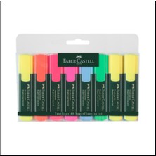 Faber-Castell Faber Castell Fosforlu Kalem 6+2’li Poşet 548621