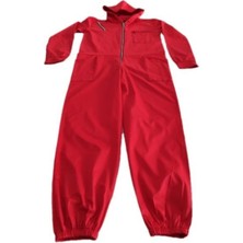 Bkmc La Casa De Papel Yakasız Kostümü Lüks