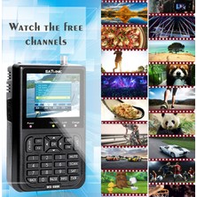 Satlink Ws6906 3.5 inç LCD Ekran Dijital Uydu Sinyal Bulucu - Siyah (Yurt Dışından)