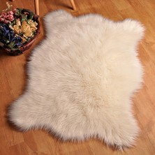 Tappeto  Soft Peluş Kuzu Postu Krem